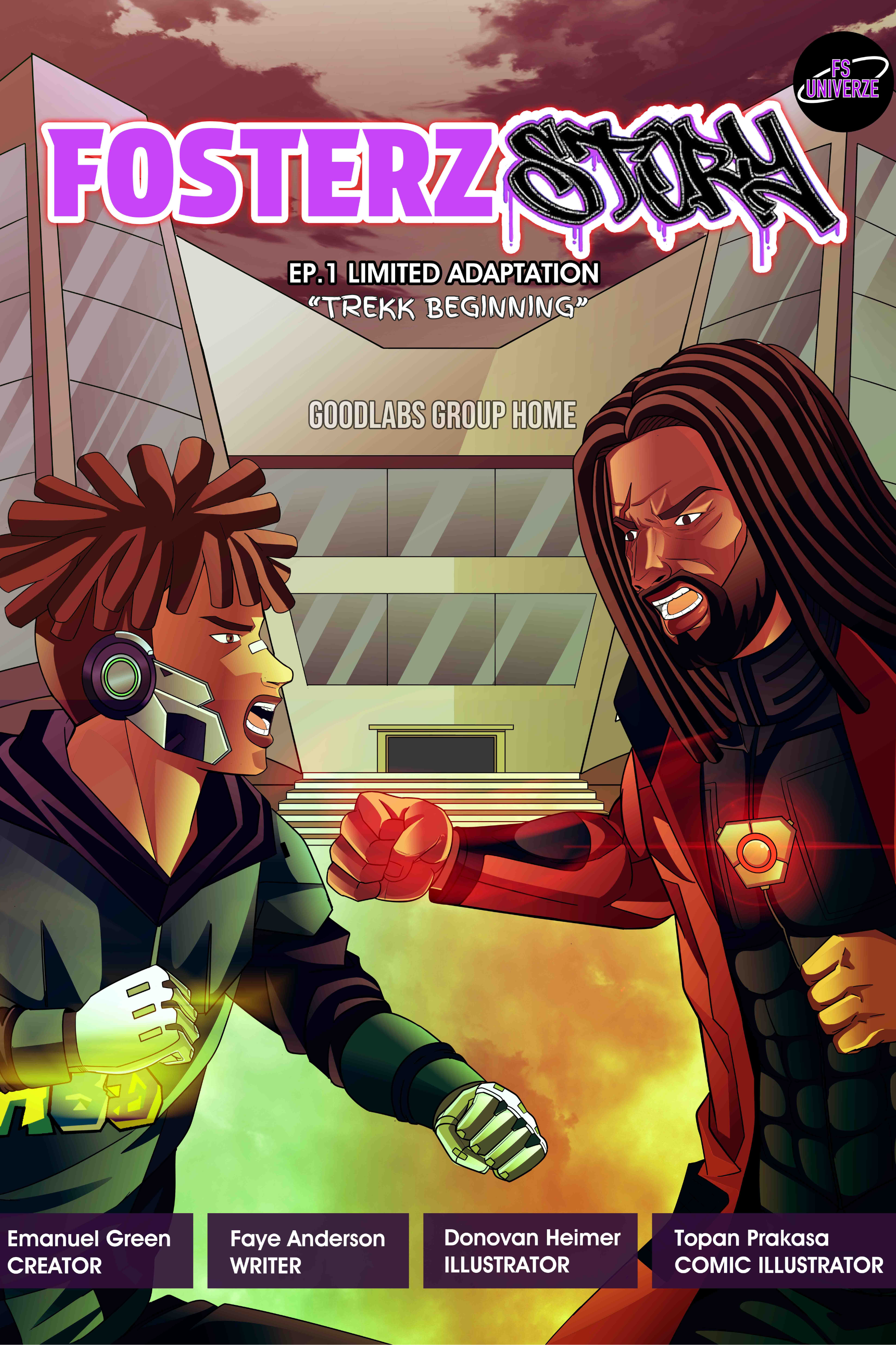 FosterzStory Graphic Novel – Episode 1: Trekk Beginning